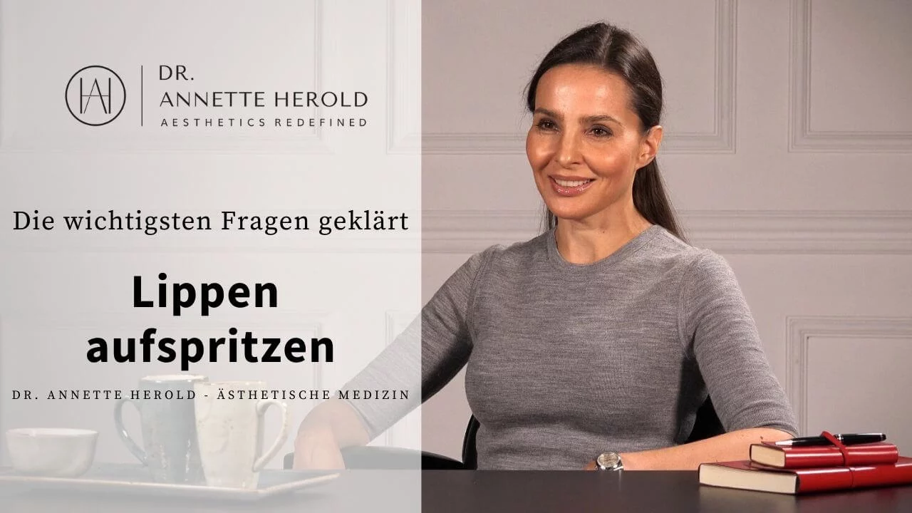 Video, Lippen aufspritzen, Dr. Annette Herold, Düsseldorf